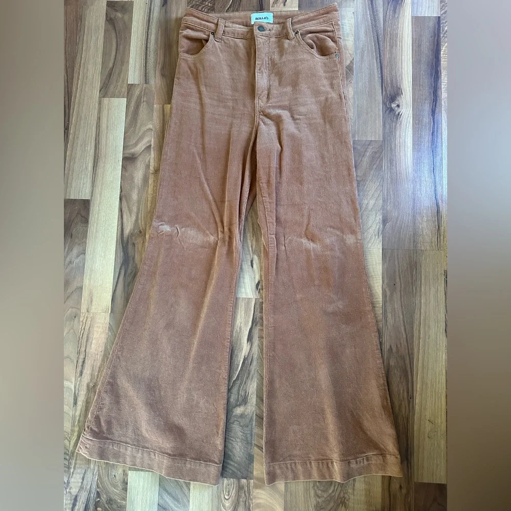 Rolla’s Flare Corduroy Pants - Picture 4 of 9